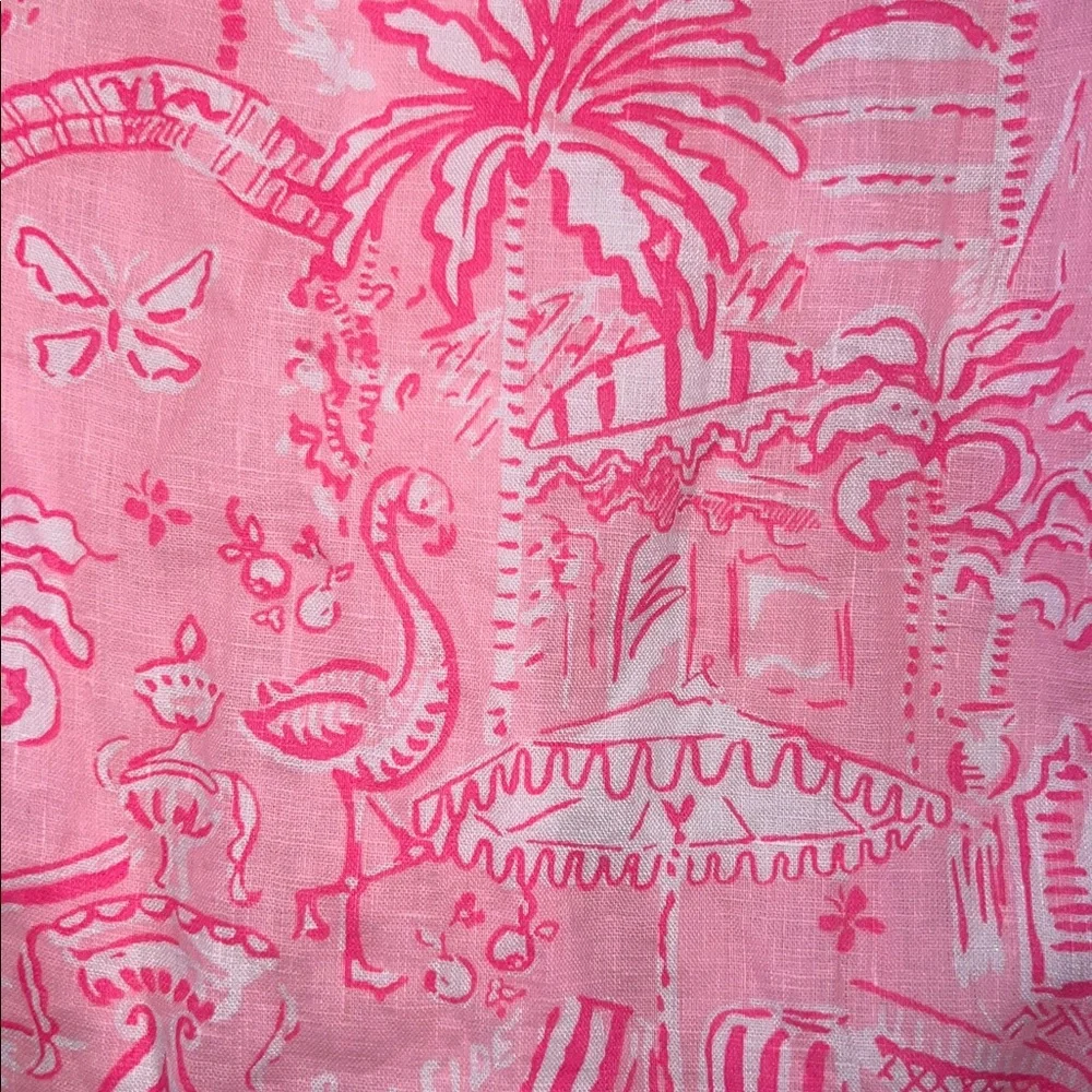 NWT originally $248 Lilly Pulitzer Rosalie Linen Maxi Dress Pennys Playground 2 - Picture 6 of 16
